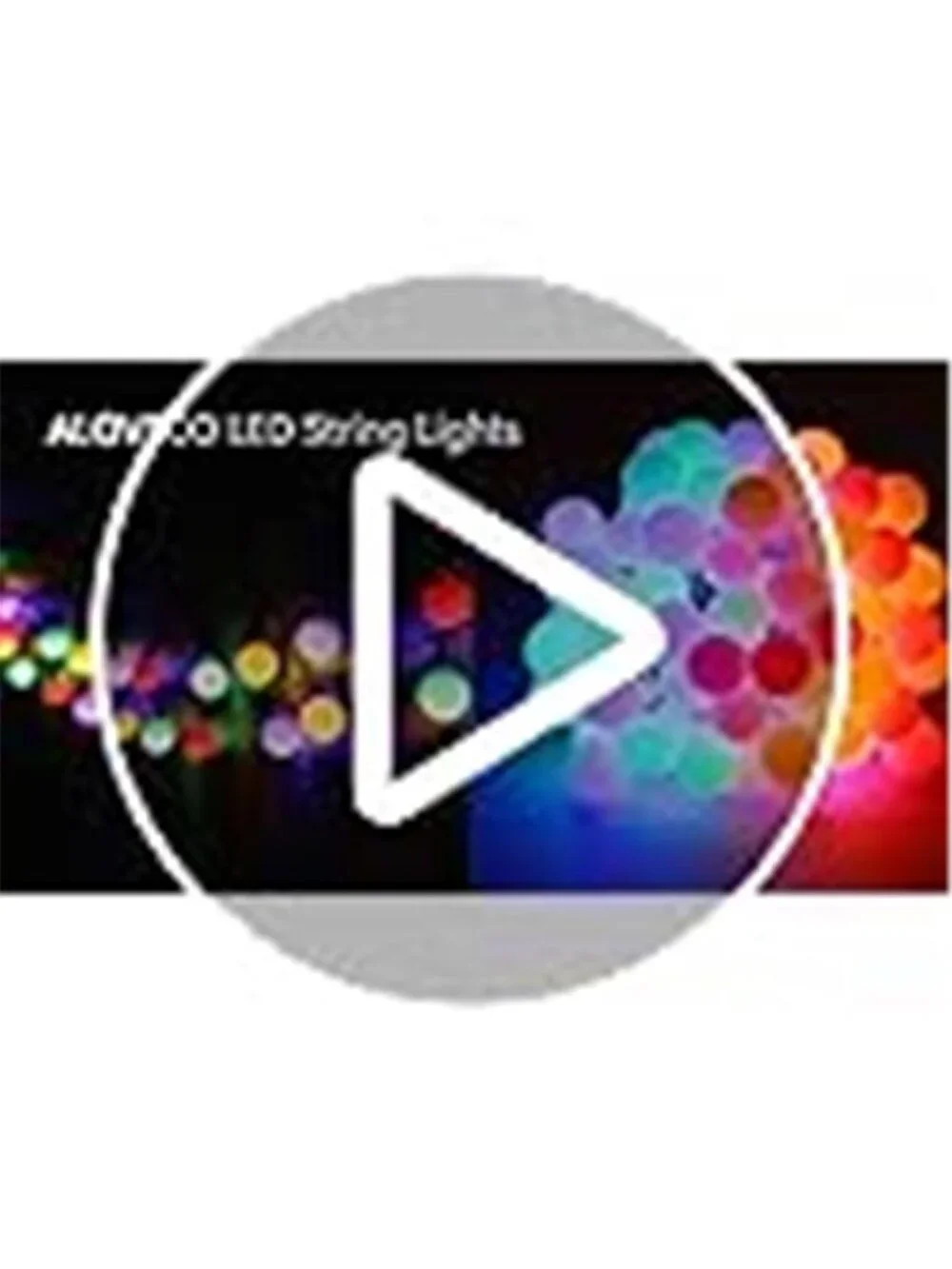 LED String Lights 18ft 50 LEDs Battery Operated String Lights with Remote 8 Mode
